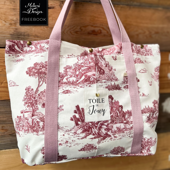 Patron couture gratuit sac Litizia pdf Malomi, en allemand