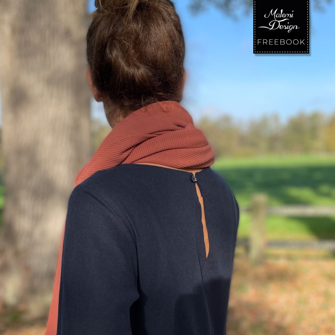 Freebook Malomi Dames Volantjurk Klara, Duits