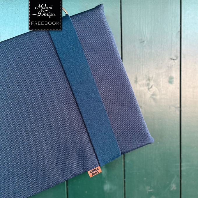 Patron couture gratuit coussin pliable pdf Pompom Malomi, en français