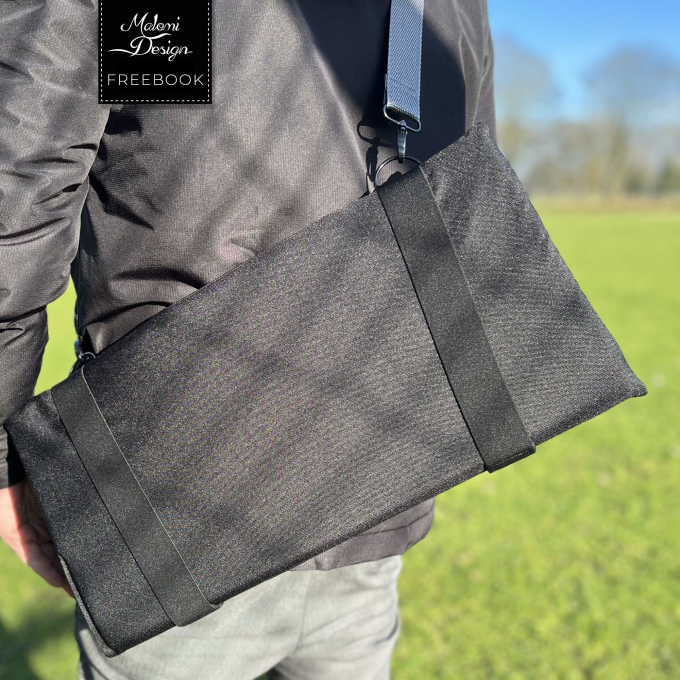 Patron couture gratuit coussin pliable pdf Pompom Malomi, en français