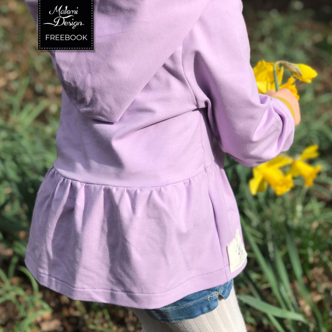 Patron couture gratuit pullover de printemps enfant Emma pdf Malomi, en français