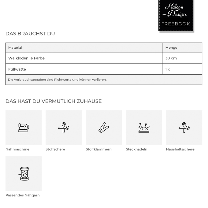 Freebook Malomi Glückskäfer Ladybug