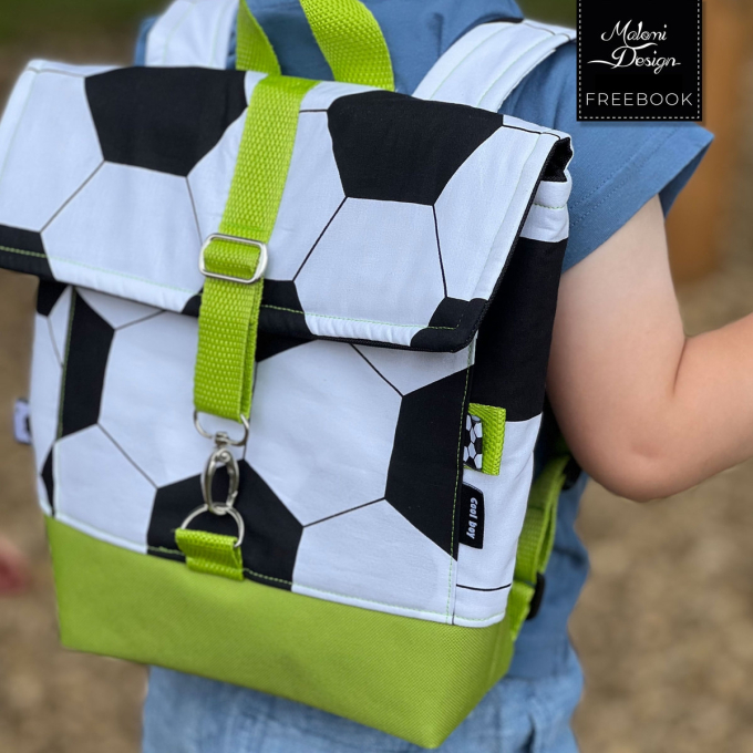 Freebook Malomi Kinderrucksack Alex, german