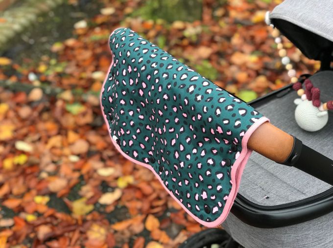 Patron couture gratuit Kinderwagenmuff pdf Malomi, en français