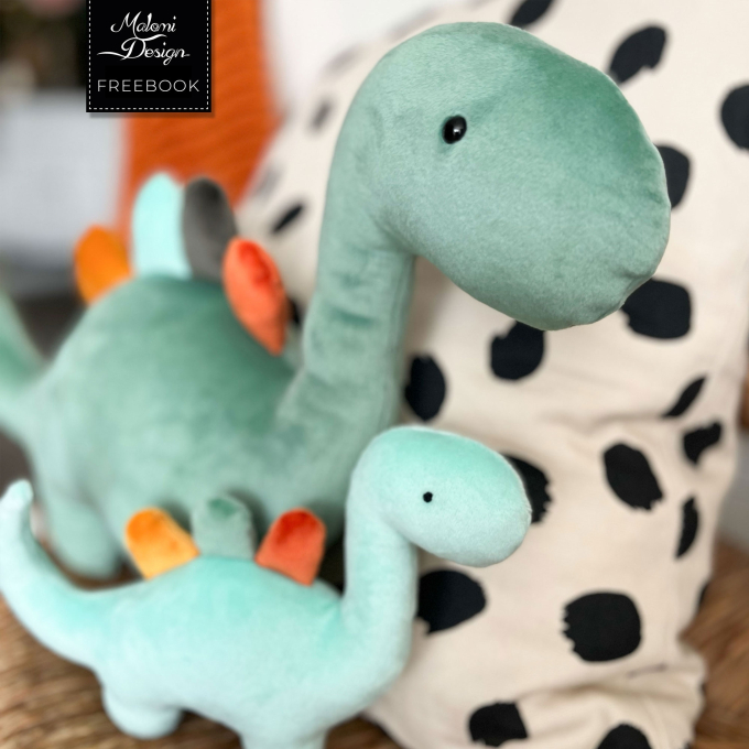 Patron couture gratuit Dino pdf Malomi, en allemand