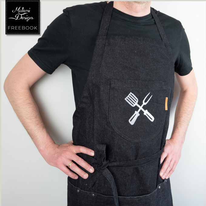 Freebook Malomi Barbecue schort, Duits