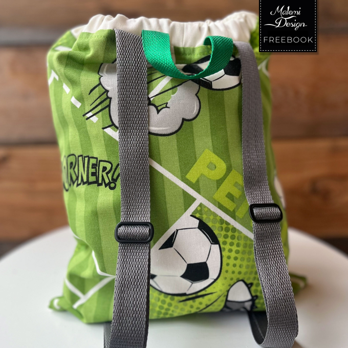 Freebook Malomi Turnbeutelrucksack Huckepack, Duits