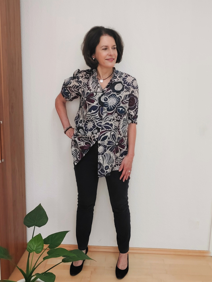 Freebook Schnitte4Friends Sina Hemd-Kleid Add-On