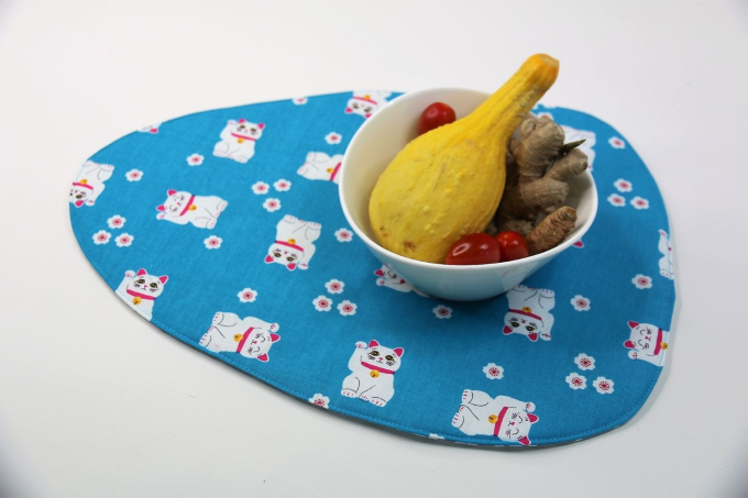 Freebook Sew Simple Tischset / Mug Rug