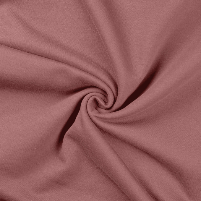 French terry roughened, dusty pink