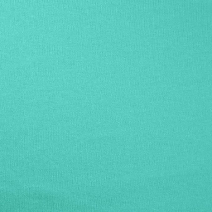French Terry opgeruwd, aquablauw