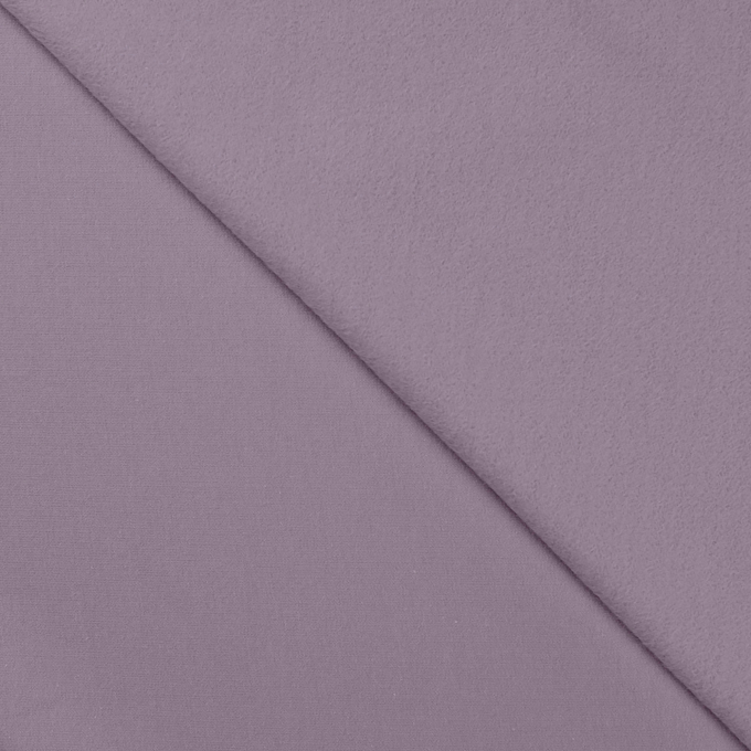 Tissu french terry gratté, lilas