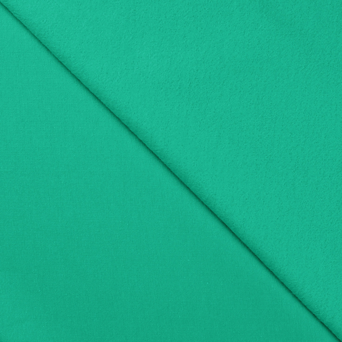 Tissu french terry gratté, vert gazon