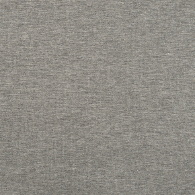 Tissu french terry gratté, gris clair chiné