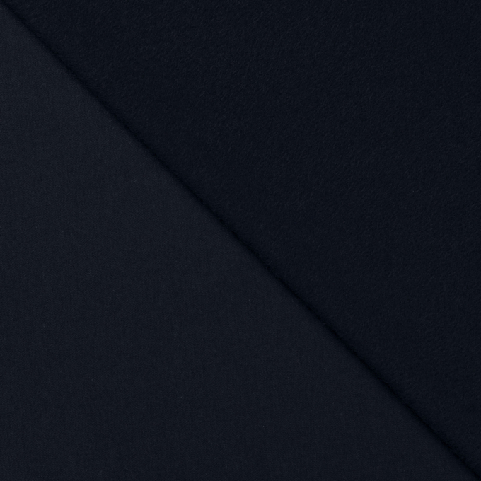 Tissu french terry gratté, bleu marine