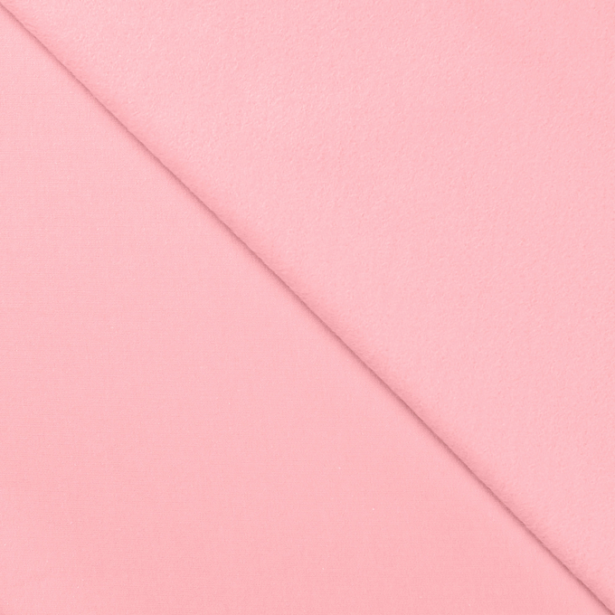 French Terry opgeruwd, roze