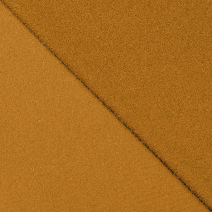 Tissu french terry gratté, moutarde