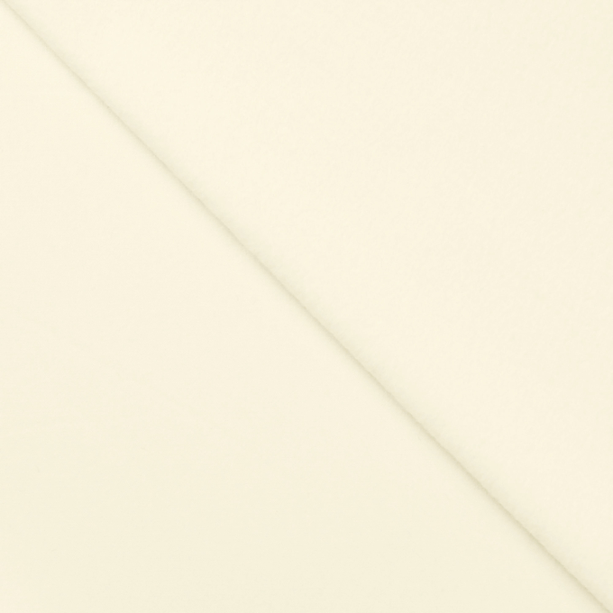 Tissu french terry gratté, blanc cassé