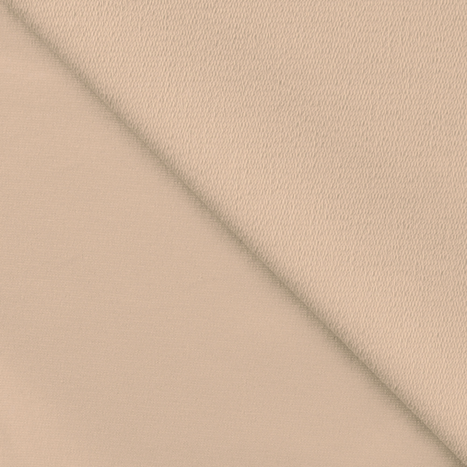 Tissu french terry, beige