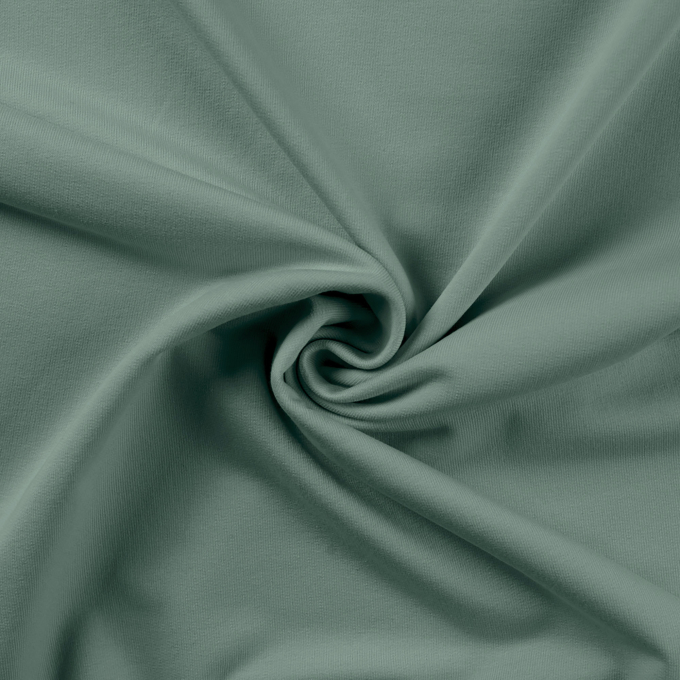 Tissu french terry, menthe pâle