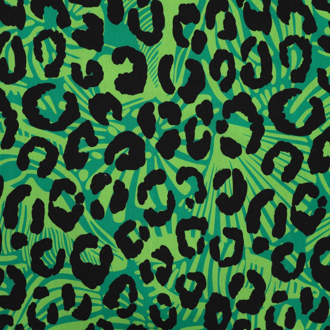 French Terry Leo Style, groen