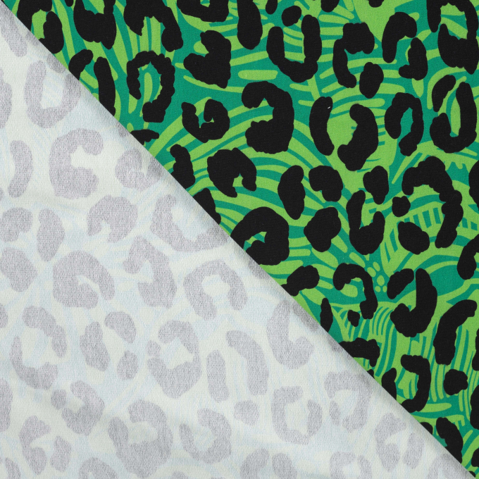 French Terry Leo Style, groen