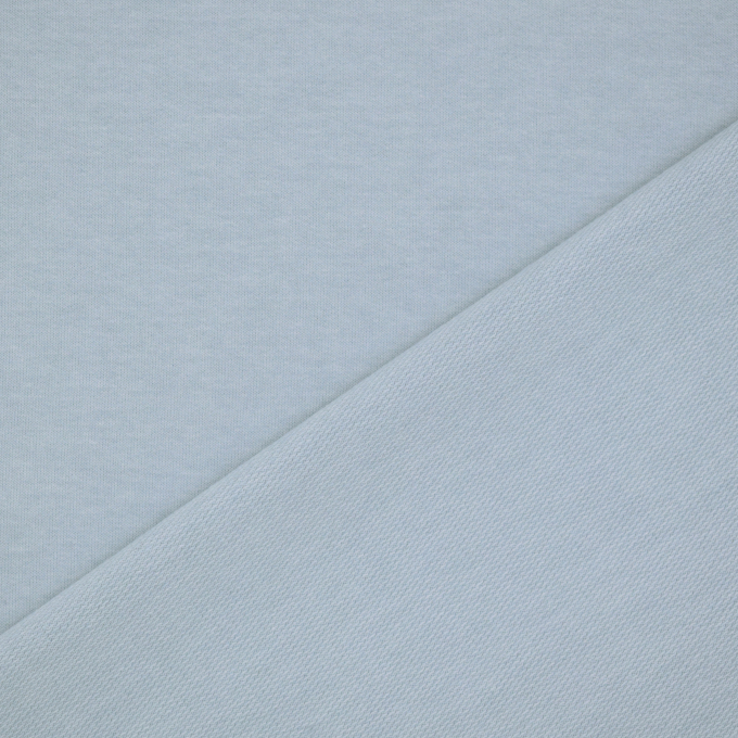 Tissu french terry Pastel, bleu clair