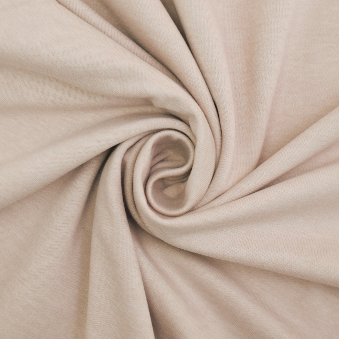 Tissu french terry Pastel, sable