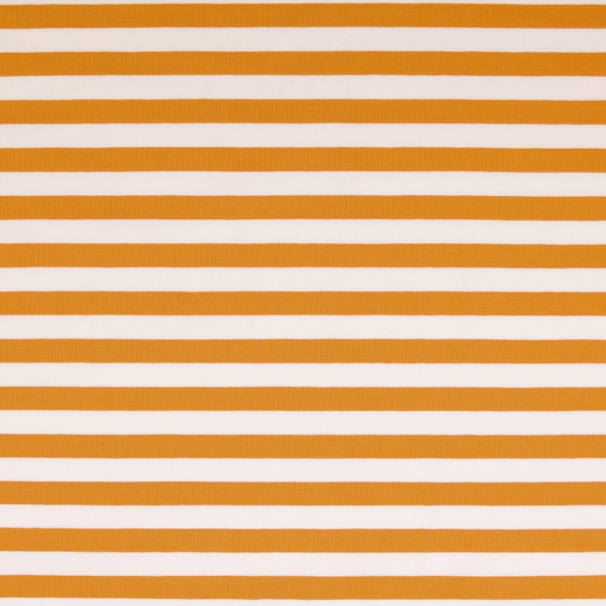French terry stripes Leonie, curry-coloured