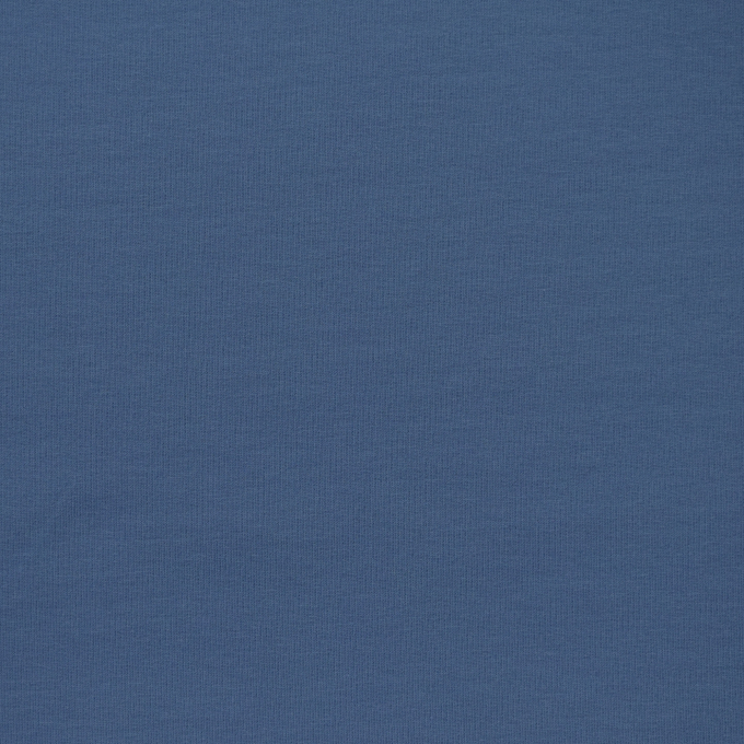 French Terry uni geruwd, pastelblauw