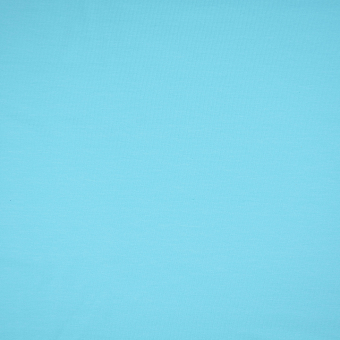 Tissu french terry uni, turquoise clair