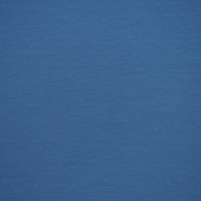 Tissu french terry uni, bleu pigeon