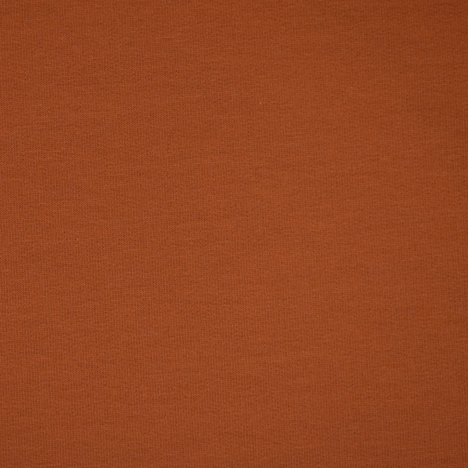 Tissu french terry uni, terracotta
