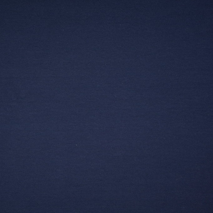 Tissu french terry uni, bleu profond