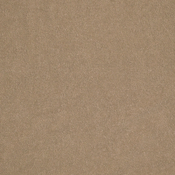 Tissu éponge jersey coton, beige