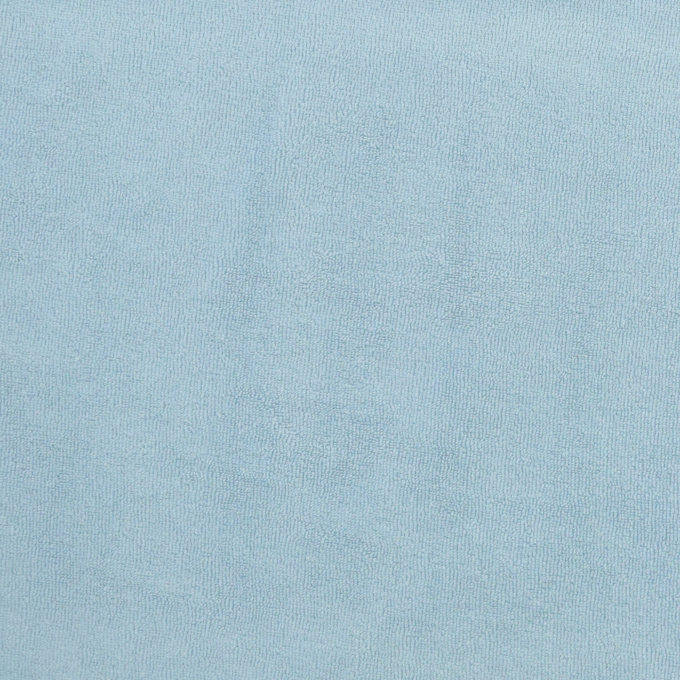 Frottee-Jersey, hellblau