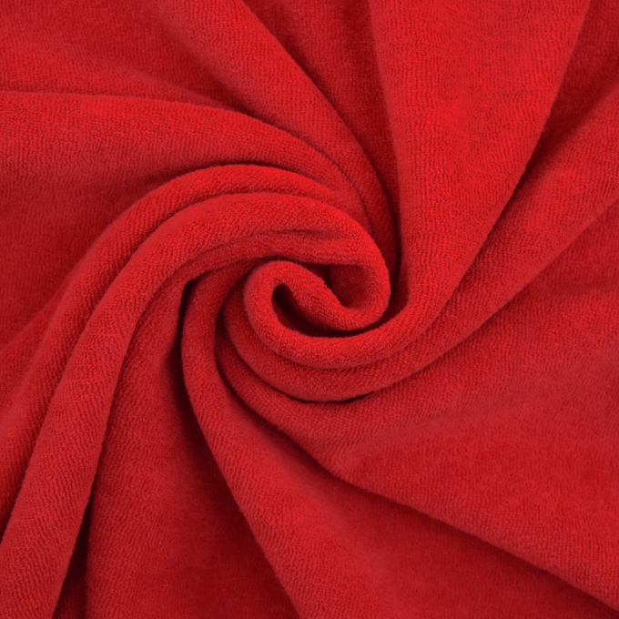 Badstof jersey, rood