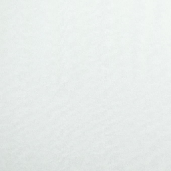 Tissu éponge jersey coton, blanc
