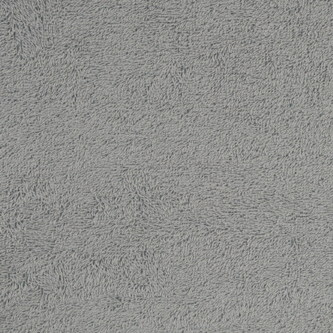 Tissu éponge coton, gris