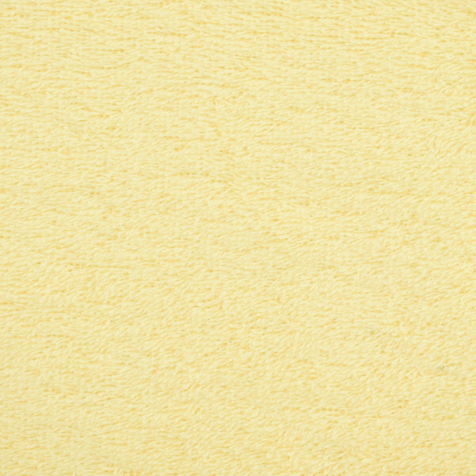 Tissu éponge coton, jaune clair
