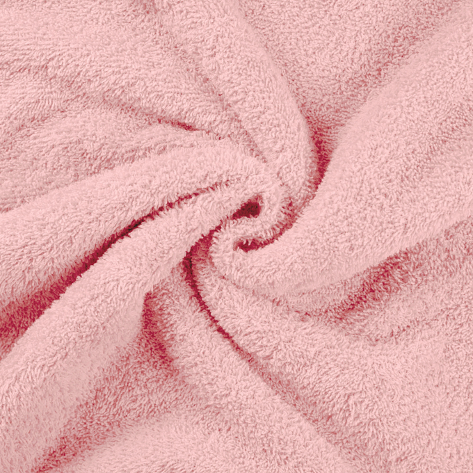 Badstof effen, roze