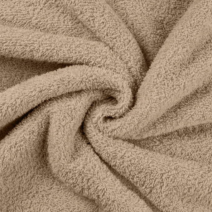 Badstof effen, taupe