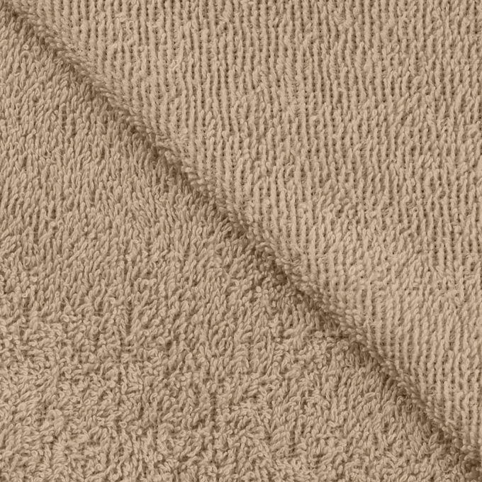 Badstof effen, taupe