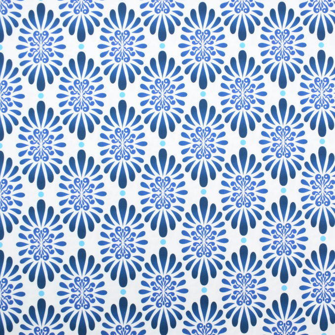 Tissu jersey technique sport Albstoffe Hamburger Liebe Boho, blanc cassé