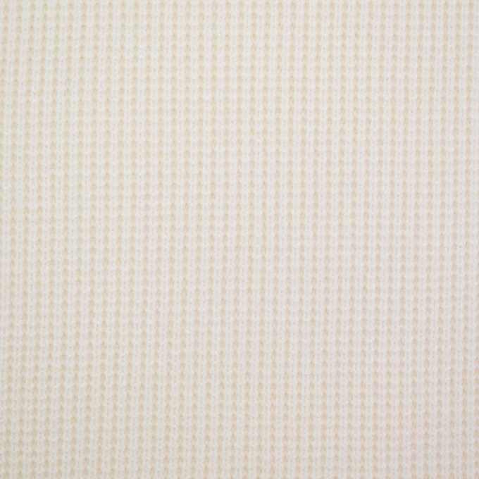 Tissu jersey maille tricot Kelly, crème