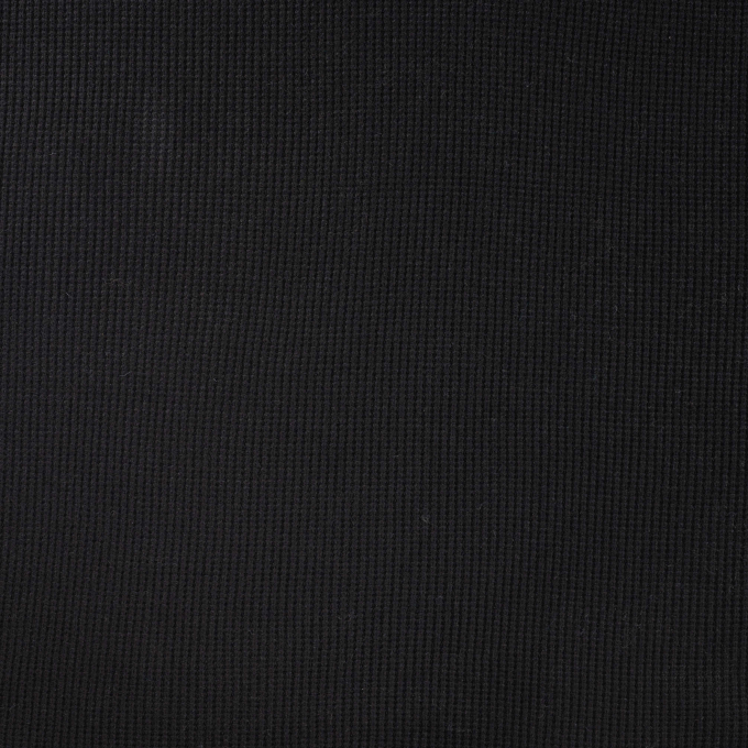 Tissu jersey maille tricot Kelly, noir