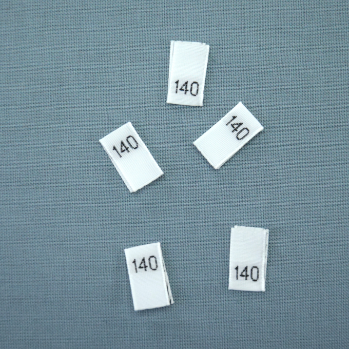 Maat label Kinderen 140