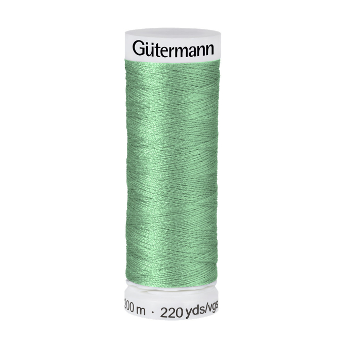 Bobine fil à coudre Gütermann 200m polyester, (100) vert