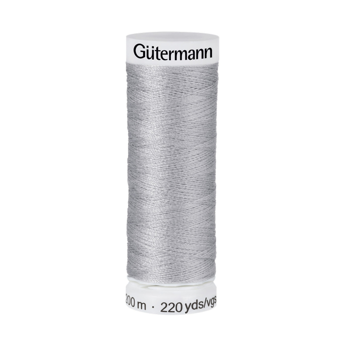 Fil à coudre Gutermann 100% polyester 100m - Les Gris