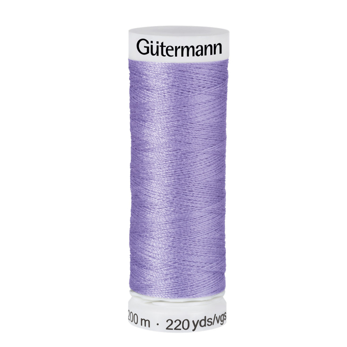 Bobine fil à coudre Gütermann 200m polyester, (631) violet